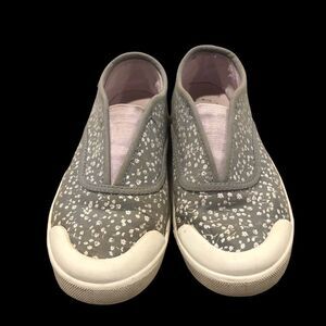 OshKosh B’Gosh Girl’s Slip-On Sneakers in Grey and Pink